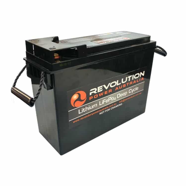 12v 60Ah Slimline High Draw Lithium Battery