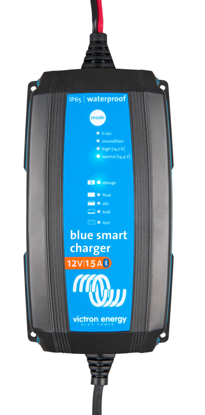Victron Blue Smart IP65 Charger 12/15 (1) battery charger — front view