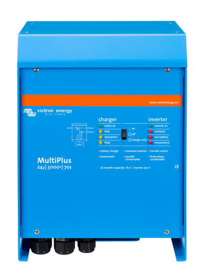 Victron MultiPlus MultiPlus 24/3000/70-16 230V VE.Bus inverter charger — front view
