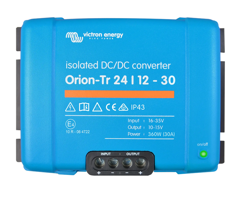 Victron Orion-Tr 24/12-30A (360W) Isolated DC-DC converter DC-DC converter — front view
