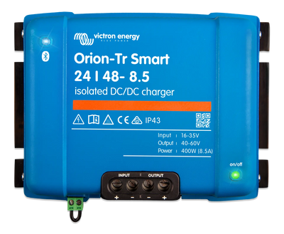 Victron Orion-Tr Smart 24/48-8,5A (400W) Isolated DC-DC charger DC-DC charger — front view