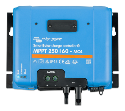 Victron SmartSolar MPPT 250/60 MC4 solar charge controller — front view