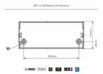 12v 200Ah Lithium Battery
